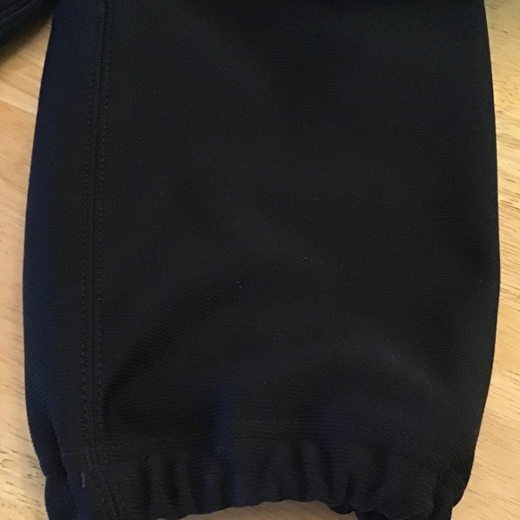 ADIDAS Fastpitch Women’s Size M Black Softball Cropped Pants with Stripes - Picture 8 of 8